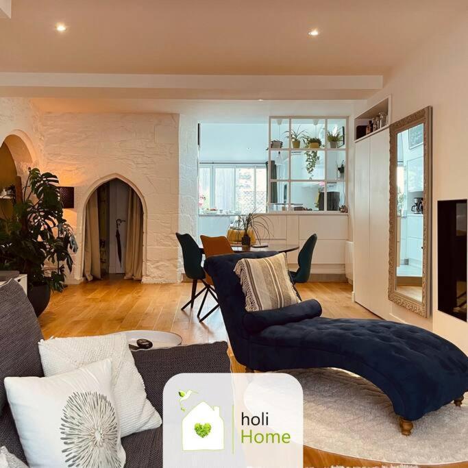 H3 Charmante Maison Sur La Vilaine Pres Du Chateau Vitré Buitenkant foto
